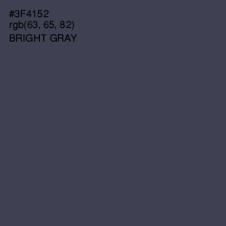 #3F4152 - Bright Gray Color Image