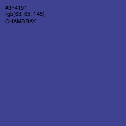 #3F4191 - Chambray Color Image