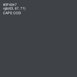 #3F4347 - Cape Cod Color Image