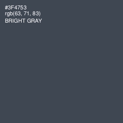 #3F4753 - Bright Gray Color Image