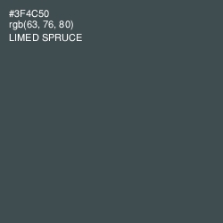 #3F4C50 - Limed Spruce Color Image