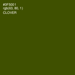 #3F5001 - Clover Color Image