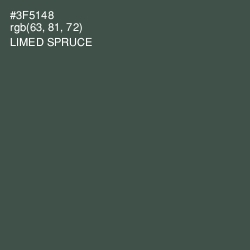 #3F5148 - Limed Spruce Color Image