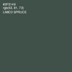 #3F5149 - Limed Spruce Color Image