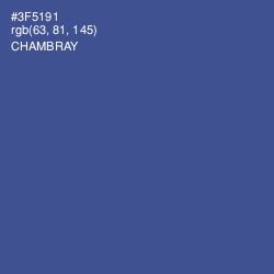 #3F5191 - Chambray Color Image