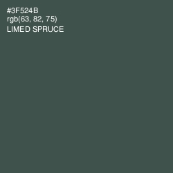#3F524B - Limed Spruce Color Image