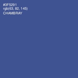 #3F5291 - Chambray Color Image