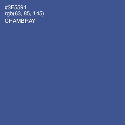 #3F5591 - Chambray Color Image