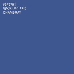 #3F5791 - Chambray Color Image