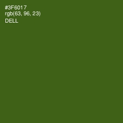 #3F6017 - Dell Color Image