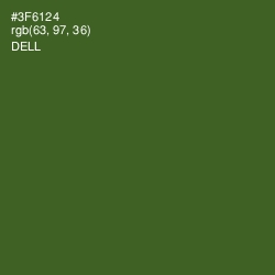 #3F6124 - Dell Color Image