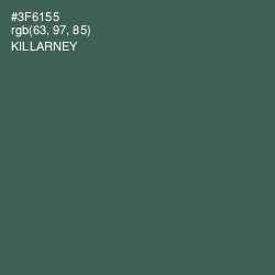 #3F6155 - Killarney Color Image