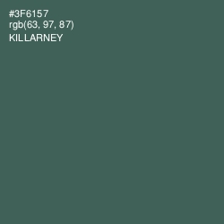 #3F6157 - Killarney Color Image