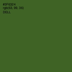 #3F6324 - Dell Color Image