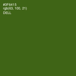 #3F6415 - Dell Color Image