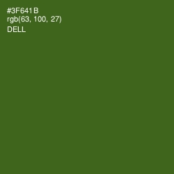 #3F641B - Dell Color Image