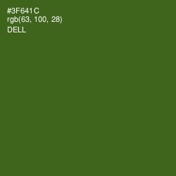 #3F641C - Dell Color Image