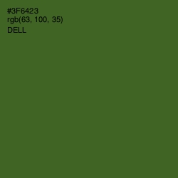 #3F6423 - Dell Color Image