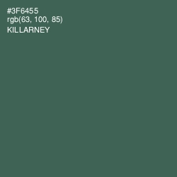 #3F6455 - Killarney Color Image