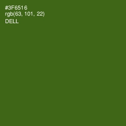 #3F6516 - Dell Color Image