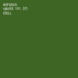 #3F6525 - Dell Color Image