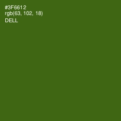 #3F6612 - Dell Color Image