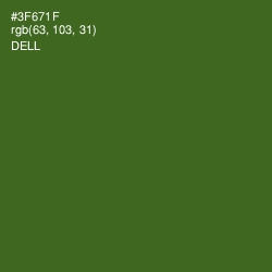 #3F671F - Dell Color Image