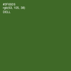 #3F6926 - Dell Color Image