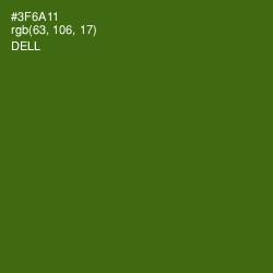 #3F6A11 - Dell Color Image