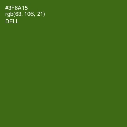 #3F6A15 - Dell Color Image