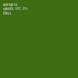 #3F6B15 - Dell Color Image