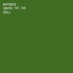 #3F6B22 - Dell Color Image