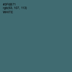 #3F6B71 - William Color Image