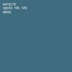 #3F6C7E - Ming Color Image