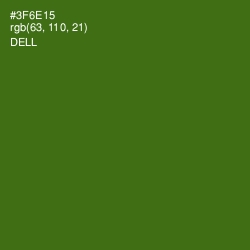 #3F6E15 - Dell Color Image