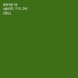 #3F6E18 - Dell Color Image