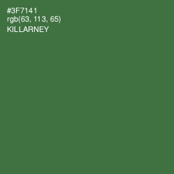 #3F7141 - Killarney Color Image