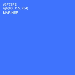 #3F73FE - Mariner Color Image