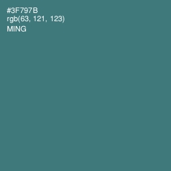 #3F797B - Ming Color Image
