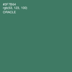 #3F7B64 - Oracle Color Image