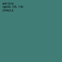 #3F7D76 - Oracle Color Image