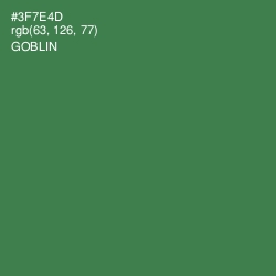 #3F7E4D - Goblin Color Image