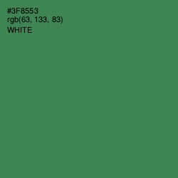 #3F8553 - Sea Green Color Image