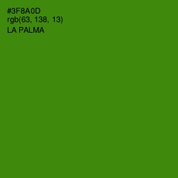 #3F8A0D - La Palma Color Image