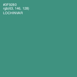 #3F9280 - Lochinvar Color Image