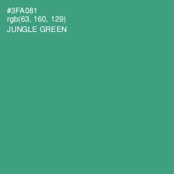 #3FA081 - Jungle Green Color Image