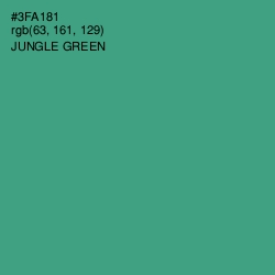 #3FA181 - Jungle Green Color Image