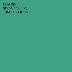 #3FA185 - Jungle Green Color Image