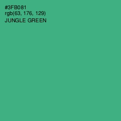 #3FB081 - Jungle Green Color Image