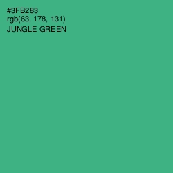 #3FB283 - Jungle Green Color Image
